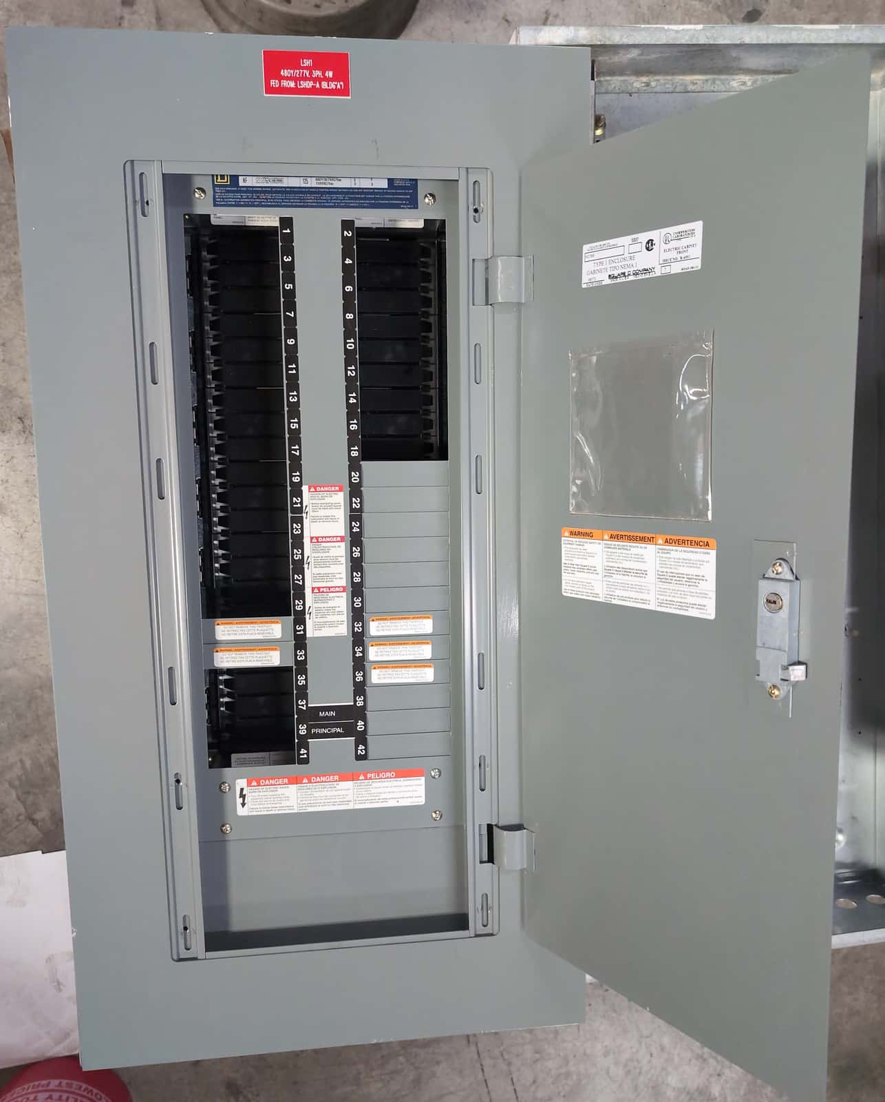 Square D NF Panel | Brilliant Electrical Supply